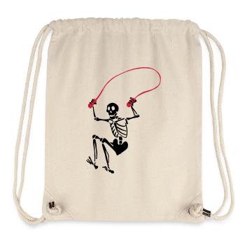 Skeleton jumping rope - Stanley/Stella Recycled Gym Bag - natural - Front