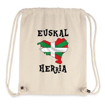 euskal herria design 107 - Stanley/Stella Recycled Gym Bag - natural - Front