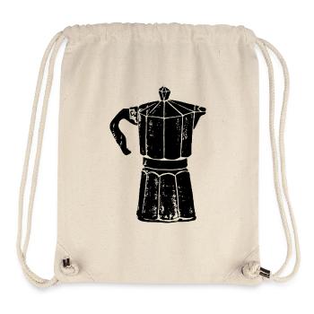 Coffee – But first coffee - Stanley/Stella Recycled Gym Bag - natural - Front