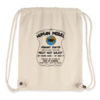 1961 - Stanley/Stella recycelter Gym Bag - Naturweiß - Vorne