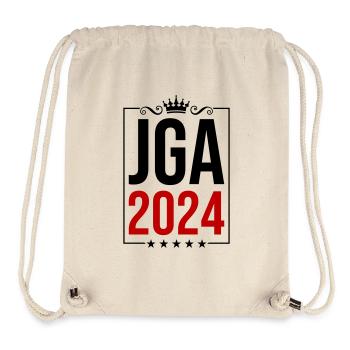 Bachelor Party Bachelor Party 2024 Saying - Stanley/Stella Recycled Gym Bag - natural - Front