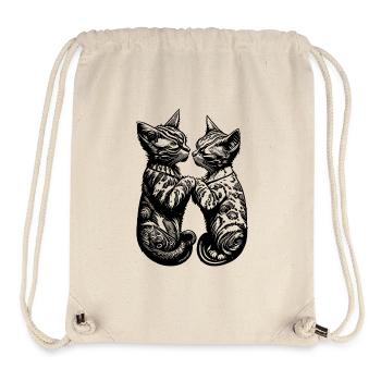 kissing - Stanley/Stella Recycled Gym Bag - natural - Front