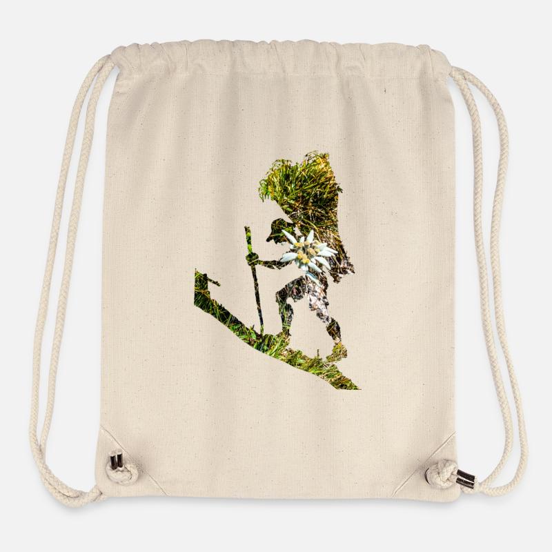 Apportez-moi un autre Edelweiss ! - Sac à cordon recyclé Stanley/Stella - blanc naturel