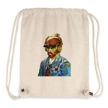 Vincent van Gogh - Stanley/Stella recycelter Gym Bag - Naturweiß - Vorne