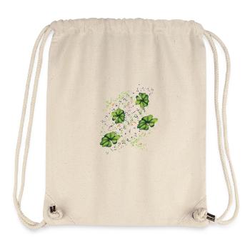 KleeBlatt - Stanley/Stella recycelter Gym Bag - Naturweiß - Vorne
