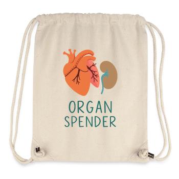 Organ Spender - Stanley/Stella recycelter Gym Bag - Naturweiß - Vorne
