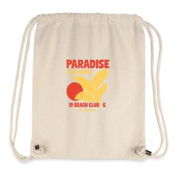 Paradise - Stanley/Stella recycelter Gym Bag - Naturweiß - Vorne