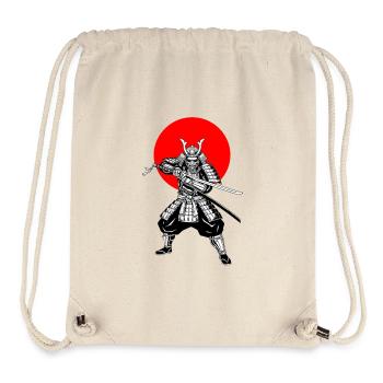 Japanese style samurai - Stanley/Stella Recycled Gym Bag - natural - Front