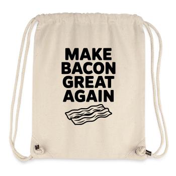 Make Bacon Great Again - Stanley/Stella Recycled Gym Bag - natural - Front