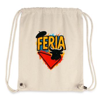 Feria – Baskenland - Stanley/Stella recycelter Gym Bag - Naturweiß - Vorne
