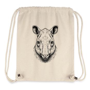 Tapir - Sac à cordon recyclé Stanley/Stella - blanc naturel - Devant