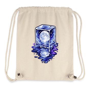 Moonlit Cube Melting - Stanley/Stella Recycled Gym Bag - natural - Front