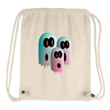 Ghosts - Stanley/Stella Recycled Gym Bag - natural - Front