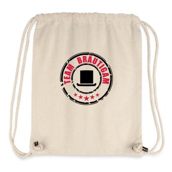 Team Bräutigam - Stanley/Stella recycelter Gym Bag - Naturweiß - Vorne