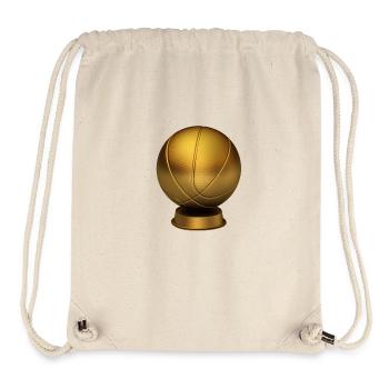 Basketball Trophy - Stanley/Stella Recycled Gym Bag - natural - Front