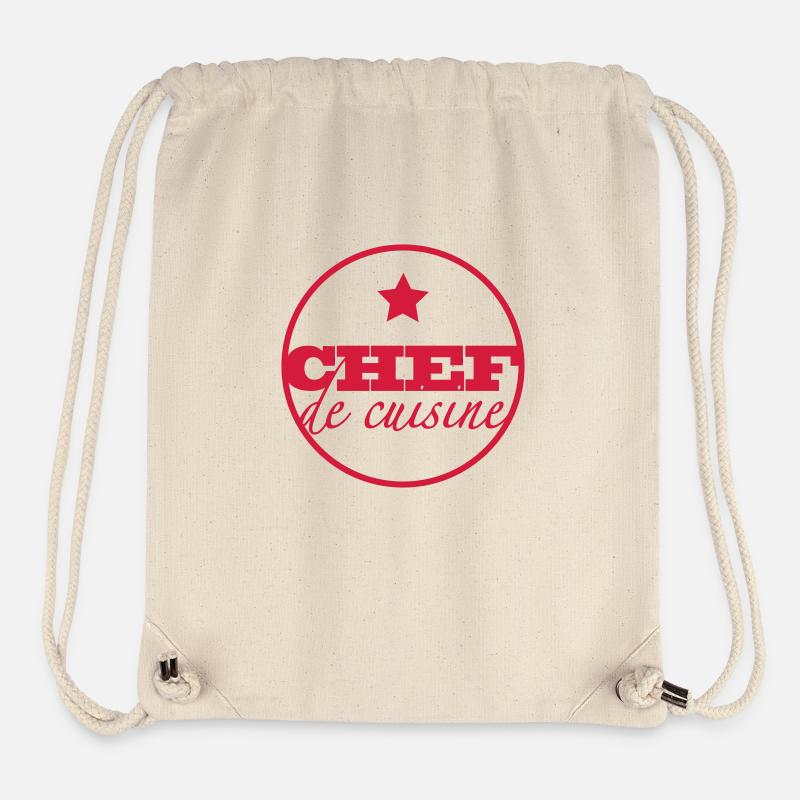 Chef De Cuisine - Stanley/Stella recycelter Gym Bag - Naturweiß