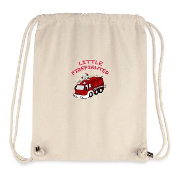 Little Firefighter - Stanley/Stella Recycled Gym Bag - natural - Front