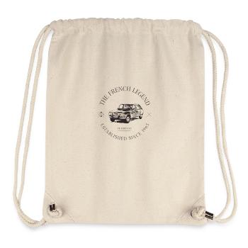  R16 FRENCH CAR - Sac à cordon recyclé Stanley/Stella - blanc naturel - Devant