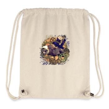 Steampunk Esel - Stanley/Stella recycelter Gym Bag - Naturweiß - Vorne