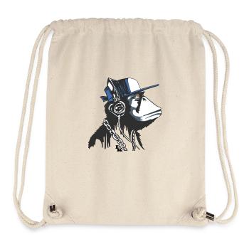 graffiti is art by dk - Stanley/Stella Recycled Gym Bag - natural - Front