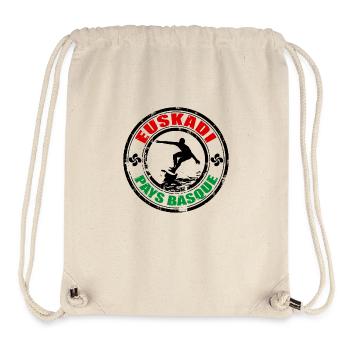 basque surfing - Stanley/Stella Recycled Gym Bag - natural - Front