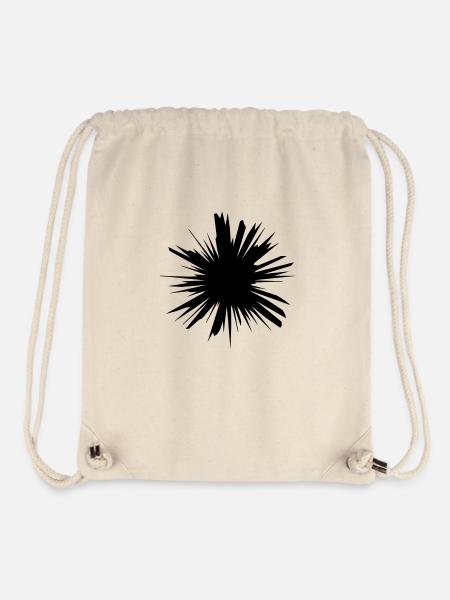 Explosion Zerstörung Knall Design - Stanley/Stella recycelter Gym Bag - Naturweiß