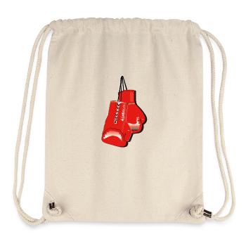 boxhandschuhe - Stanley/Stella recycelter Gym Bag - Naturweiß - Vorne