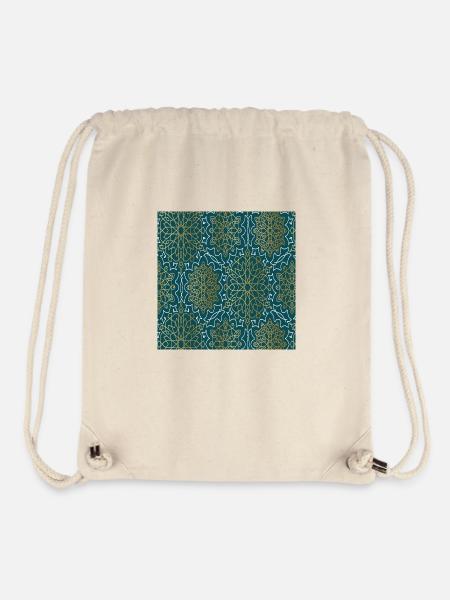 Islam pattern - Stanley/Stella Recycled Gym Bag - natural
