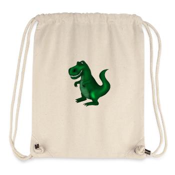 Dinosaure - Sac à cordon recyclé Stanley/Stella - blanc naturel - Devant