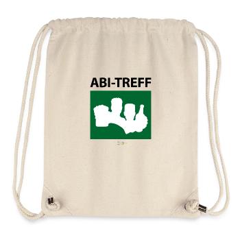 Bier Liga Logo ABI-Treff Jahr Blanko Grün 2 - Stanley/Stella recycelter Gym Bag - Naturweiß - Vorne