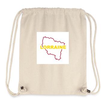 Lorraine Map - Stanley/Stella Recycled Gym Bag - natural - Front