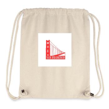 San Francisco - Stanley/Stella Recycled Gym Bag - natural - Front