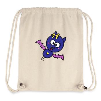 Chauve-souris - Sac à cordon recyclé Stanley/Stella - blanc naturel - Devant