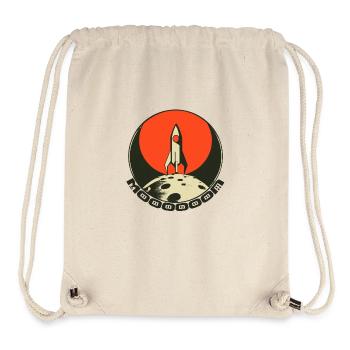 Moooooon - Stanley/Stella Recycled Gym Bag - natural - Front