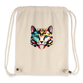 Cat, Siamese Cat, Cat Owner, Domestic Cat, Kitten - Stanley/Stella Recycled Gym Bag - natural - Front