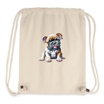 English Bulldog Dog Dog Owner Mastiff Dogs - Stanley/Stella Recycled Gym Bag - natural - Front