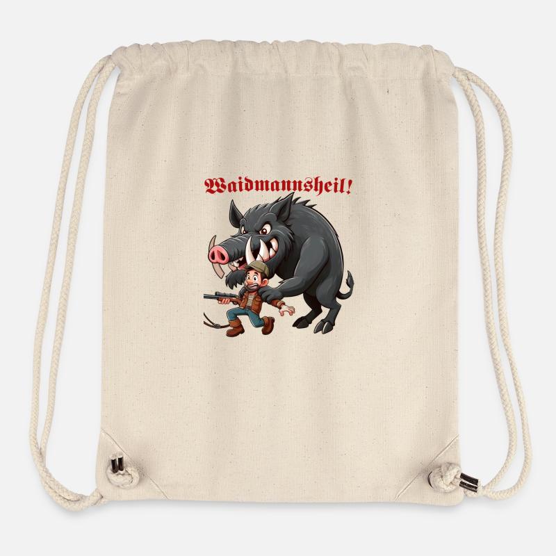 Waidmannsheil - Sac à cordon recyclé Stanley/Stella - blanc naturel