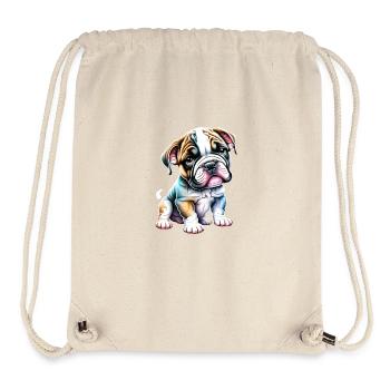 English Bulldog Dog Mastiff Dog Owner Dogs - Stanley/Stella Recycled Gym Bag - natural - Front