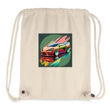 Splash Rennwagen - Stanley/Stella recycelter Gym Bag - Naturweiß - Vorne