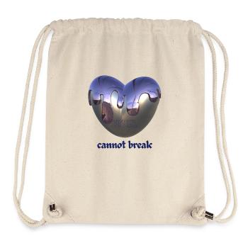 Steel cannot break - Stanley/Stella recycelter Gym Bag - Naturweiß - Vorne