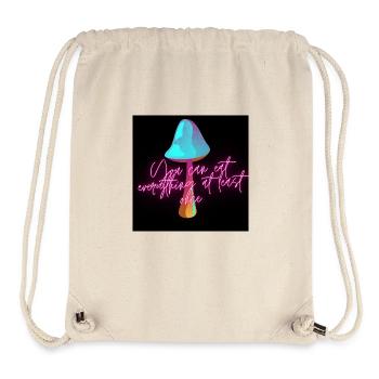 Mushroom - Stanley/Stella recycelter Gym Bag - Naturweiß - Vorne