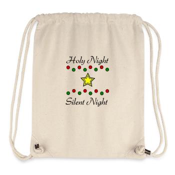 Holy night - Stanley/Stella Recycled Gym Bag - natural - Front