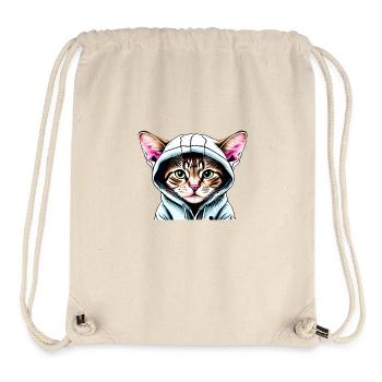 tomcat british shorthair cat cats kitten - Stanley/Stella Recycled Gym Bag - natural - Front