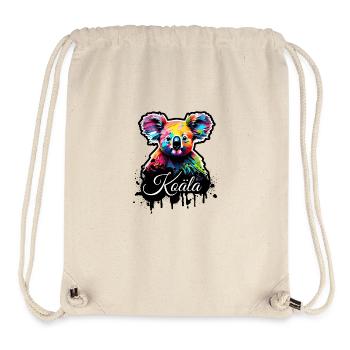 Koäla design color - Stanley/Stella Recycled Gym Bag - natural - Front