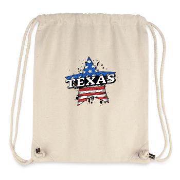 Texas - USA - United States of America - Amerika - Stanley/Stella Recycled Gym Bag - natural - Front
