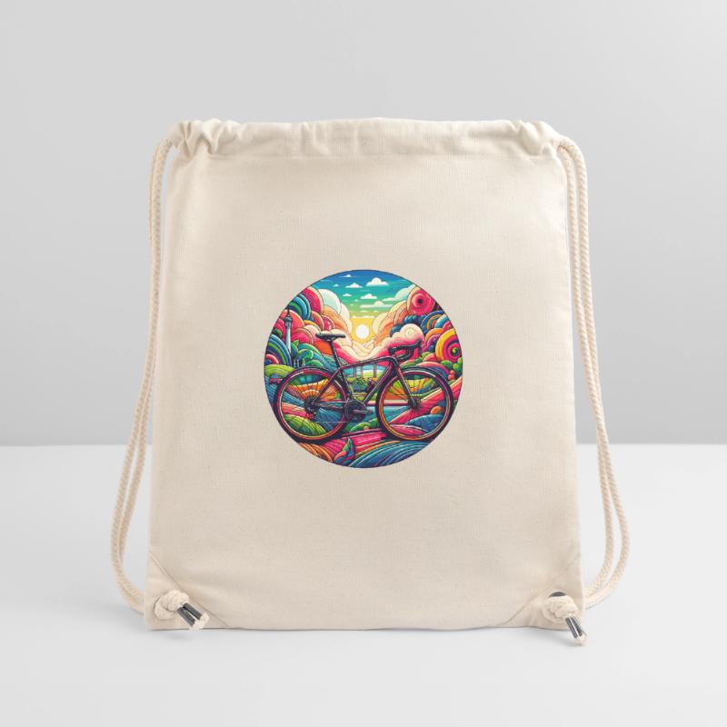 Beau vélo et couleurs Sac à cordon recyclé Stanley/Stella