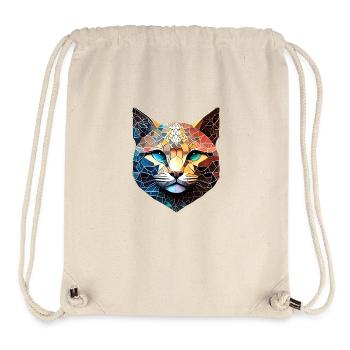Cat, Cat Owner, Domestic Cat, Siamese Cat, Kitten - Stanley/Stella Recycled Gym Bag - natural - Front