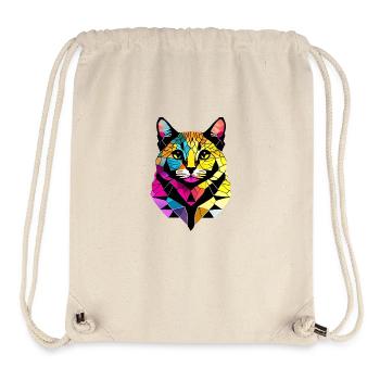 Siamese Cat, Domestic Cat, Kitten, Cat Owner - Stanley/Stella Recycled Gym Bag - natural - Front