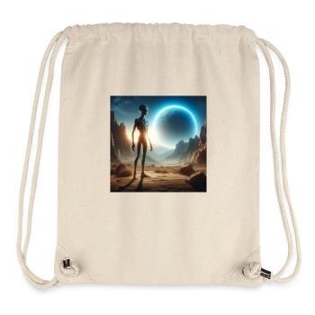 Astronomie Astrophysik - Stanley/Stella recycelter Gym Bag - Naturweiß - Vorne