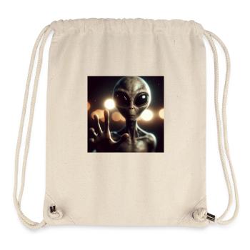 Astronomie Astrophysik - Stanley/Stella recycelter Gym Bag - Naturweiß - Vorne
